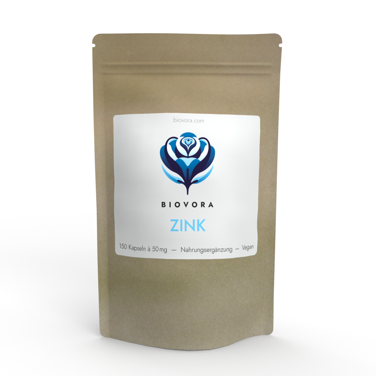 Zinc - 150 capsules of 15.5 mg each