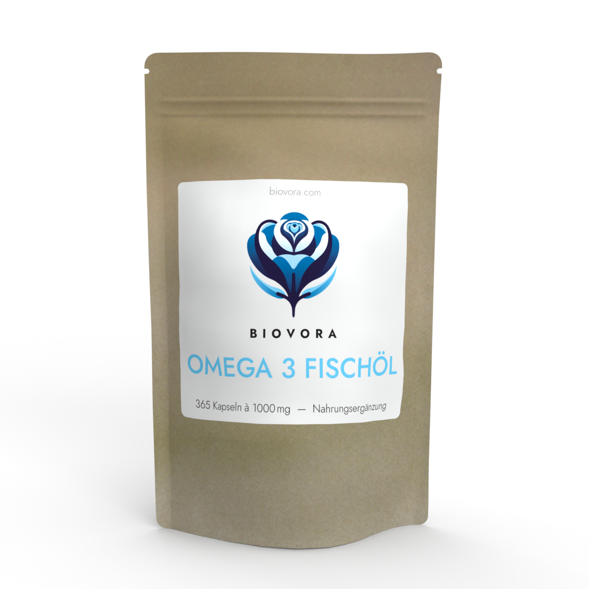 Omega 3 fish oil capsules - 365 pieces of 1000 mg each